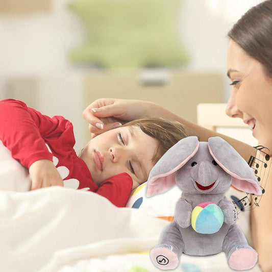 🐘 Jouet Doudou Éléphant Cache-Cache📢📢3 dernières heures : Grande vente⏰⏰