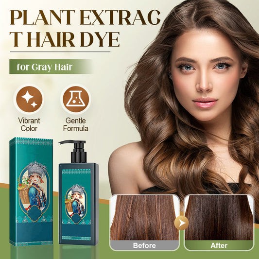 🌿 ACHETEZ 2, OFFERT 1 ! ✨ Colorant Capillaire aux Extraits Végétaux pour Cheveux Blancs - Formule Naturelle aux Botaniques Nourrissants pour une Couleur Éclatante sans Dommage 💆♀️💫