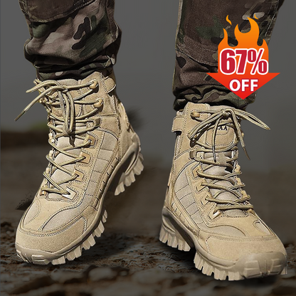🔥Bottes de sport tactiques montantes imperméables et antidérapantes (amélioration de la durabilité)