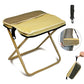 📢📢40% DE RÉDUCTION !! ⏰Tabouret Pliant de Camping Compact – Armature en Aluminium, Poches Latérales & Format Plié Réduit for une Assise d'Appoint Facile à Transporter Partout ✨🏕️