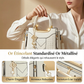 📢📢50 % DE RÉDUCTION !! ⏰Sac À Main Femme Élégant – Poignées & Bandoulière, Cuir PU, Texture Coutures en V, 8 Couleurs, Organisation Intelligente ✨