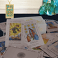 📢📢60 %  DE RÉDUCTION !! ⏰ Cartes de Tarot « Witchy Cauldron » en Rose Gold avec Livre Guide