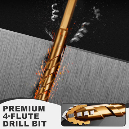 🏆50% de réduction pour une durée limitée⚙️ Perceuse Premium à 4 flûtes ✨