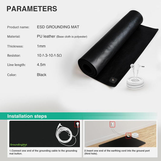 📢📢50% de réduction !! ⏰Tapis de mise à la terre d'intérieur pour un meilleur sommeil