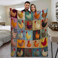 📢📢50% DE RÉDUCTION ! ✨🎁Couverture de sieste tendance et confortable🐔