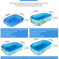 📢📢40% DE RÉDUCTION !! ⏰ Piscine Gonflable pour Enfants – PVC Robuste & Installation Facile – Parfaite pour s'amuser dans le jardin les jours de chaleur – Sûre et Colorée pour les Enfants 🌞✨