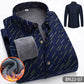 📢📢58% DE RÉDUCTION !!!✨Chemise à rayures d'hiver d'automne en épaissis pour les hommes