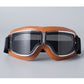 📢📢50 % DE RÉDUCTION !! ⏰ Lunettes de moto vintage — Protection UV, antibuée et sangle réglable !🏍️🕶️