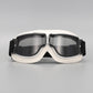 📢📢50 % DE RÉDUCTION !! ⏰ Lunettes de moto vintage — Protection UV, antibuée et sangle réglable !🏍️🕶️
