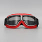 📢📢50 % DE RÉDUCTION !! ⏰ Lunettes de moto vintage — Protection UV, antibuée et sangle réglable !🏍️🕶️