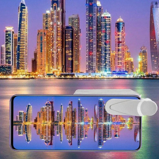✨✨🎊 Améliorez facilement l'atmosphère de vos photos 📱 Kit de clips de réflexion de miroir de caméra pour smartphone