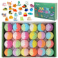 📢📢50 % de réduction !! ⏰🌊 12 Bombes de Bain Thème Océan – 60g Chacune, Bain Moussant & Idée Cadeau Amusante pour Enfants 🎁