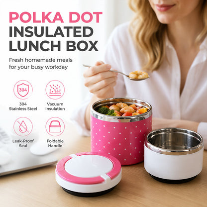 📢📢40% DE RÉDUCTION !! ⏰Boîte à Repas Isotherme Portable en Acier Inoxydable