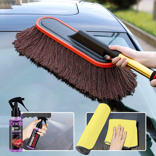 🚗 🚗Promotions à perte🔥Balai pour voiture avec manche télescopique extensible
