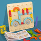 🎁Puzzle à Encastrement Montessori 🎅 Idée Cadeau de Noël !📢📢56% DE RÉDUCTION !!! ✨