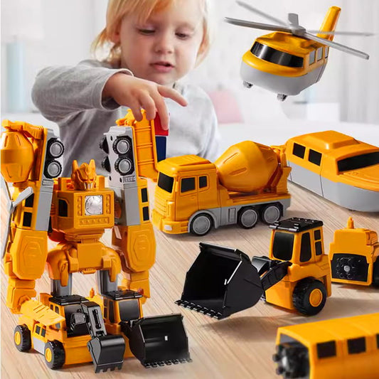🔥 Vente chaude 50% de réduction 🔥 Transformation magnétique ingénierie automobile assemblage jouets