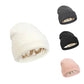 📢📢50 % de réduction !!!✨Hiver unisexe doux bonnet tricot