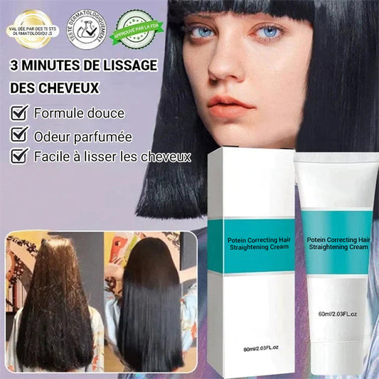 💞 Crème Lissante Soin à la Soie & Kératine – Achetez-en 2, Obtenez-en 1 Gratuit ! ✨💇♀️