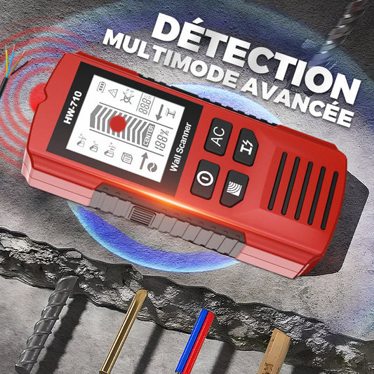 📢📢50 % de réduction !!!⏰Détecteur mural portable multifonction