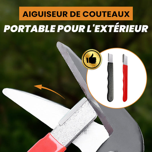 🏆Achetez 1 Obtenez 1 Gratuit (2 pièces)🔪Aiguiseur de couteaux portable pour l'extérieur✨
