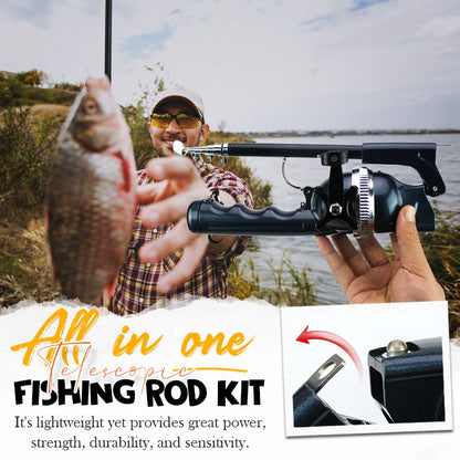 📢72% de réduction pour une durée limitée✨🎣 Ensemble de pêche rétractable universel
