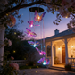 📢📢40 % DE RÉDUCTION !! ⏰ Carillon Éolien Solaire à LED – 7 Couleurs Changeantes & Panneau Solaire Intégré for Jardin Enchanté 🌟💎