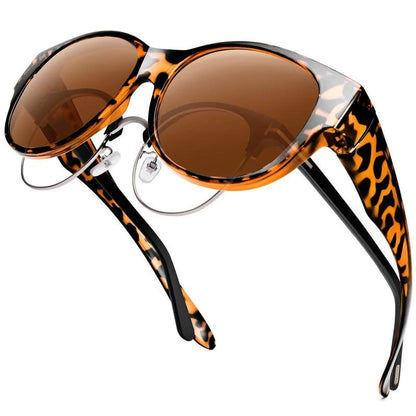 🕶️Nouveauté 2026 : lunettes de soleil oversize style « œil de chat »☀️Verres polarisés avec protection UV400