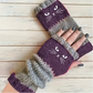 🎁 Promotion du dernier jour 49 % DE RÉDUCTION 🐱 Gants tricotés pour femmes avec motif chat — Pour des mains au chaud et des doigts libres 🧶