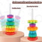📢📢50 % de réduction !!! 🎅Jouets empilables arc-en-ciel