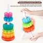 📢📢50 % de réduction !!! 🎅Jouets empilables arc-en-ciel