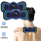 🔥 Offre spéciale limitée dans le temps ! 🎉Masseur Portable avec 8 Modes et Écran LCD - Mini Stimulateur Musculaire pour Soulagement de la Douleur