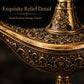 📢📢50% DE RÉDUCTION !! ⏰Brûle-encens Vintage Lampe de Génie Aladdin – Décoration Aromathérapie Inspirée d'Aladdin
