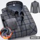📢📢58% DE RÉDUCTION !!!✨Chemise à rayures d'hiver d'automne en épaissis pour les hommes