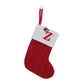 🔥SOLDES -50 % DE RÉDUCTION🔥  Chaussettes en tricot douillettes, sac cadeau brodé en forme de bonbon, chaussette de Noël avec lettre - Parfait pour les tout-petits !