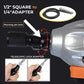 📢📢50 % DE RÉDUCTION !! ⏰  Adaptateur pour douille à tige hexagonale 1/4" – 1/2" vers 1/4", à démontage rapide