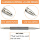 Il n'est plus nécessaire de marteler, ce qui peut endommager le Hammerless Nail.