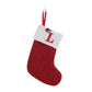 🔥SOLDES -50 % DE RÉDUCTION🔥  Chaussettes en tricot douillettes, sac cadeau brodé en forme de bonbon, chaussette de Noël avec lettre - Parfait pour les tout-petits !