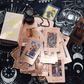 📢📢60 %  DE RÉDUCTION !! ⏰ Cartes de Tarot « Witchy Cauldron » en Rose Gold avec Livre Guide