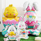 🐰 50% DE RÉDUCTION ! 🎉 Ballons 3D sur Pied pour Pâques – Géants Lapin/Carotte/Poussin/Œuf – Décoration Festive, Gonflage à l'Air & Parfait pour Enfants/Jardin 🌷