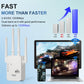 🎁 Dernier jour Promotion 58% 🔥 Extenseur WiFi 2025,1200Mbps Booster de signal à double bande (5GHz/2.4GHz), couvre 10 000 pieds carrés et 50 appareils, répéteur avec port Ethernet pour la maison