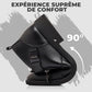 📢📢60 % de réduction !!!🎅 Bottines en cuir avec fermeture éclair double face et extrémités pointues pour hommes