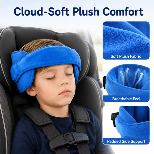 📢📢40% DE RÉDUCTION !! ⏰ Sangle d'Appui-Tête pour Siège Auto Enfant – Coussins Latéraux Rembourrés, Réglage Complet & Matériau Doux for une Sieste Paisible et un Maintien Confortable pendant les Longs Trajets 😴✨