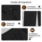 📢📢60 % de réduction !! ⏰Ensemble sweat-shirt en maille gaufrée et pantalon droit pour homme