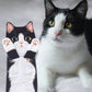 🎁DERNIER JOUR DE SOLDES 50% DE RÉDUCTION✨😺Serviette à main mignonne avec motif chat🐾