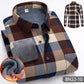 📢📢58% DE RÉDUCTION !!!✨Chemise à rayures d'hiver d'automne en épaissis pour les hommes