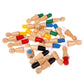🧩 50% DE RÉDUCTION! ✨ Jeu d'Échecs et Mémoire en Bois - Set de 3 Jeux Éducatifs avec Bâtonnets et Cartes pour Enfants 👧🎲
