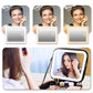 📢📢50% DE RÉDUCTION !! ⏰ Trousse Maquillage Portable Miroir LED – 3 Températures & Compartiments Réglables for Beauté Nomade