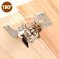 🪑 50% DE RÉDUCTION! 🔧 Charnière Pliante pour Pied de Table – Métal Robuste, Installation Facile & Gain de Place Idéal pour Petits Espaces 🏠