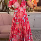 📢📢50% DE RÉDUCTION !! ⏰💃V-neck Floral Loose Maxi Dress