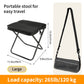 📢📢40% DE RÉDUCTION !! ⏰Tabouret Pliant de Camping Compact – Armature en Aluminium, Poches Latérales & Format Plié Réduit for une Assise d'Appoint Facile à Transporter Partout ✨🏕️